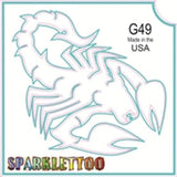 Tattoo Stencils 10 Pack G001 - Dolphin