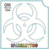Tattoo Stencils 10 Pack<br>G006 - Spider