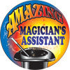 STICKERS AA020   Amazing Magician's Assistant   200 ct