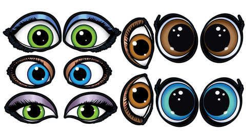 STICKERS AA056 Princess Eyes!