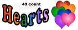 Prop Foam Letters & Shapes<br>48 Hearts