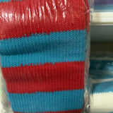 SOCKS - Knee Socks 2 Color Striped