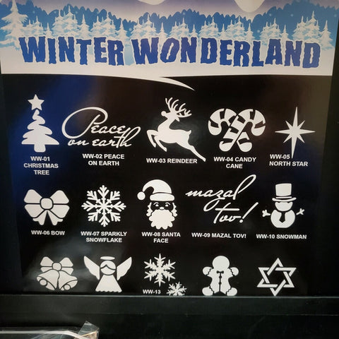 Glimmer Body Art Winter Wonderland Collection