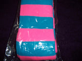 SOCKS - Knee Socks 2 Color Striped