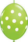 Balloons 12" Quick Links Polka Dots