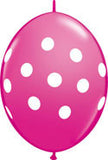 Balloons 12" Quick Links Polka Dots