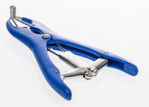 The Stuffer - blue plastic handles